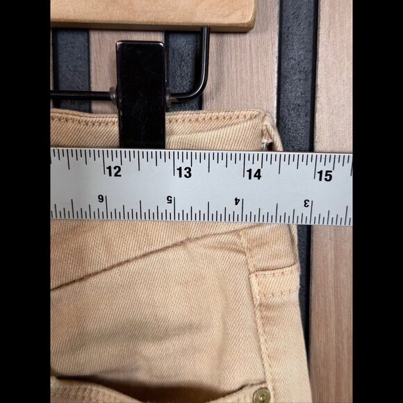 Mother Jeans 28 Womens Beige Khaki Stretch Skinny Ankle Fray Low Rise - Picture 3 of 10